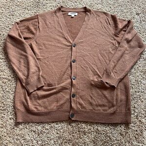 Goodthreads Men's Tan Cardigan Sweater